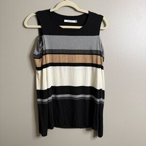 Bailey 44 cold shoulder long sleeve blouse